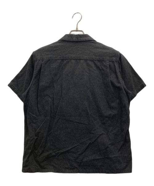 EIGHT G（エイトジー）EIGHT G (エイトジー) Ｓ/Ｓワークシャツ ブラック サイズ:40の古着・服飾アイテム