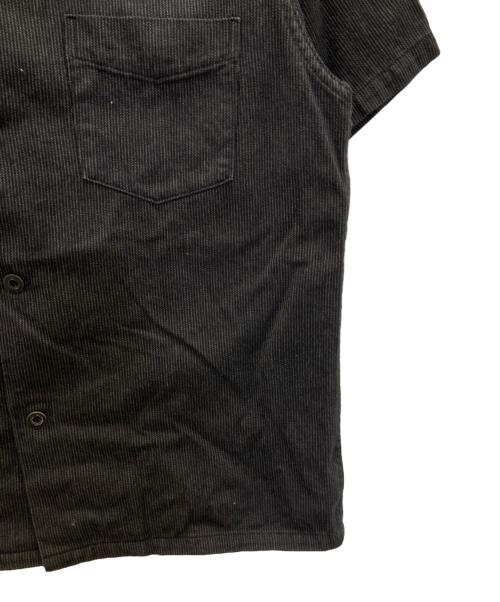 EIGHT G（エイトジー）EIGHT G (エイトジー) Ｓ/Ｓワークシャツ ブラック サイズ:40の古着・服飾アイテム