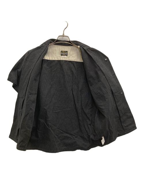 EIGHT G（エイトジー）EIGHT G (エイトジー) Ｓ/Ｓワークシャツ ブラック サイズ:40の古着・服飾アイテム