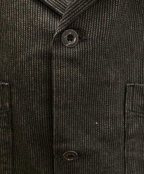 EIGHT G（エイトジー）EIGHT G (エイトジー) Ｓ/Ｓワークシャツ ブラック サイズ:40の古着・服飾アイテム