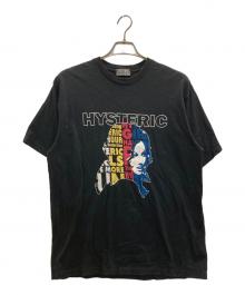 Hysteric Glamour（ヒステリックグラマー）の古着「HAVE MORE FUN刺繍 Tシャツ」｜ブラック