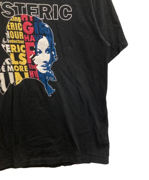 Hysteric Glamour（ヒステリックグラマー）Hysteric Glamour (ヒステリックグラマー) HAVE MORE FUN刺繍 Tシャツ ブラック サイズ:Ｌの古着・服飾アイテム