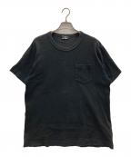 Hysteric Glamourヒステリックグラマー）の古着「ポケットTシャツ」｜ブラック