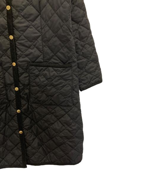 Traditional Weatherwear（トラディショナルウェザーウェア）Traditional Weatherwear (トラディショナルウェザーウェア) キルティングコート ブラック サイズ:34の古着・服飾アイテム