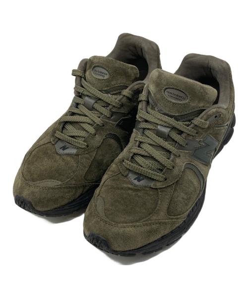 NEW BALANCE（ニューバランス）NEW BALANCE (ニューバランス) ローカットスニーカー オリーブ サイズ:27の古着・服飾アイテム