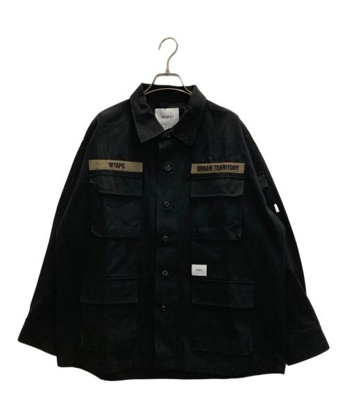 WTAPS（ダブルタップス）WTAPS (ダブルタップス) JUNGLE LS/NYCO.RIPSTOP.CORDURA ブラック サイズ:02の古着・服飾アイテム