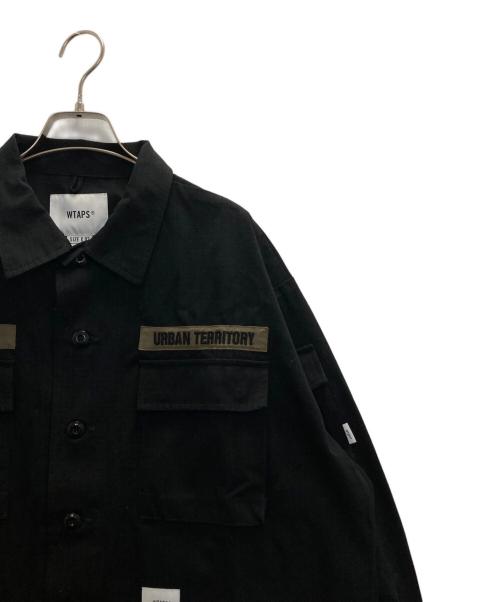 WTAPS（ダブルタップス）WTAPS (ダブルタップス) JUNGLE LS/NYCO.RIPSTOP.CORDURA ブラック サイズ:02の古着・服飾アイテム