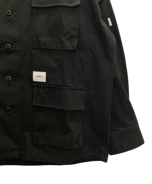 WTAPS（ダブルタップス）WTAPS (ダブルタップス) JUNGLE LS/NYCO.RIPSTOP.CORDURA ブラック サイズ:02の古着・服飾アイテム