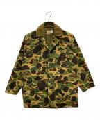 SAFTBAKサフトバック）の古着「カモハンティングジャケット」｜グリーン