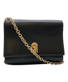 FURLA（フルラ）の古着「チェーンショルダーバッグ」｜ブラック