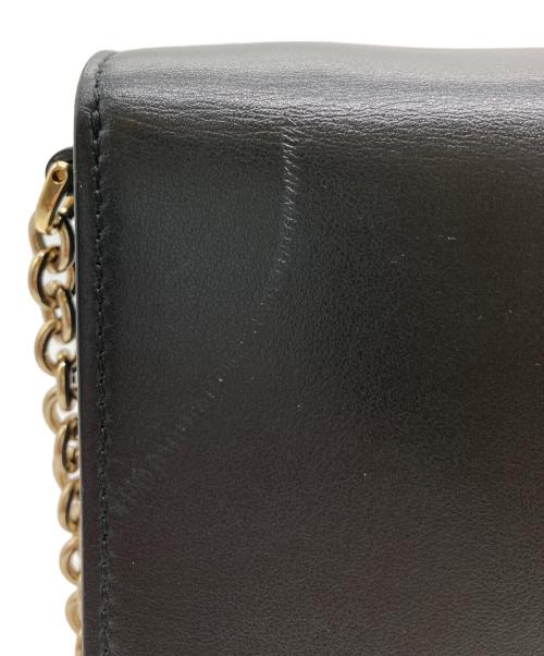 FURLA（フルラ）FURLA (フルラ) チェーンショルダーバッグ ブラックの古着・服飾アイテム