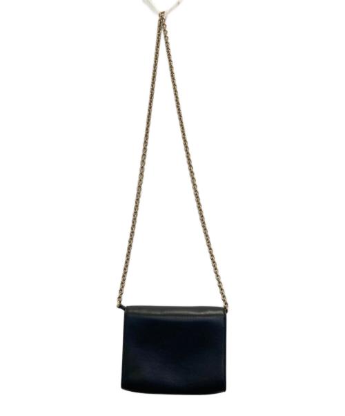 FURLA（フルラ）FURLA (フルラ) チェーンショルダーバッグ ブラックの古着・服飾アイテム