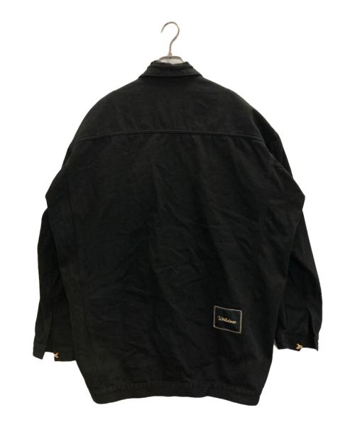 WE11DONE（ウェルダン）WE11DONE (ウェルダン) デニムジャケット ブラック サイズ:Sの古着・服飾アイテム