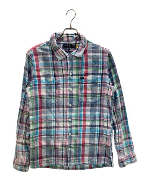 POLO RALPH LAUREN（ポロ・ラルフローレン）POLO RALPH LAUREN (ポロ・ラルフローレン) チェックシャツ マルチカラー サイズ:SIZE　Sの古着・服飾アイテム