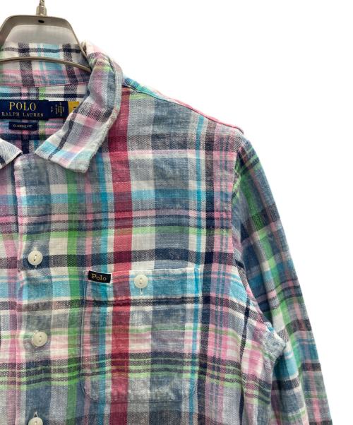 POLO RALPH LAUREN（ポロ・ラルフローレン）POLO RALPH LAUREN (ポロ・ラルフローレン) チェックシャツ マルチカラー サイズ:SIZE　Sの古着・服飾アイテム
