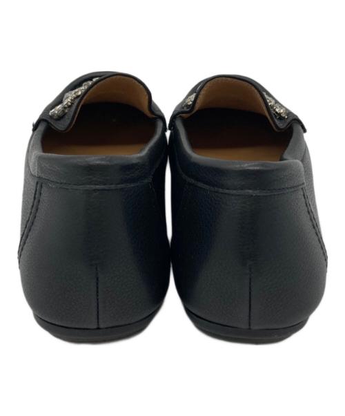 MACKINTOSH PHILOSOPHY（マッキントッシュ フィロソフィー）MACKINTOSH PHILOSOPHY (マッキントッシュ フィロソフィー) ビジューローファー ブラック サイズ:22.5㎝の古着・服飾アイテム