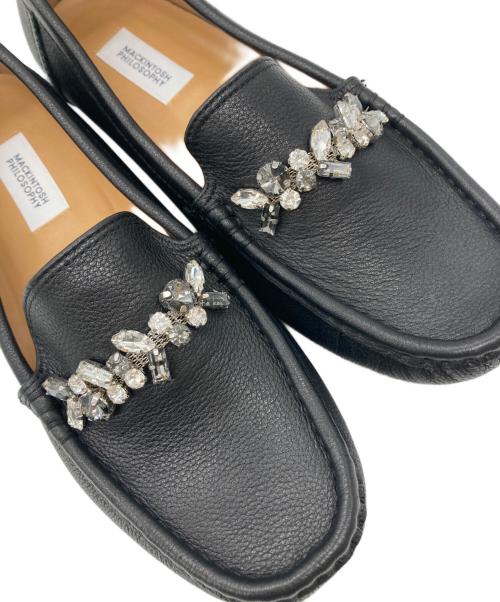 MACKINTOSH PHILOSOPHY（マッキントッシュ フィロソフィー）MACKINTOSH PHILOSOPHY (マッキントッシュ フィロソフィー) ビジューローファー ブラック サイズ:22.5㎝の古着・服飾アイテム