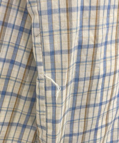 Christian Dior（クリスチャン ディオール）Christian Dior (クリスチャン ディオール) パジャマシャツ ブルー サイズ:Ⅿの古着・服飾アイテム