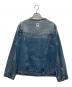 EKCOOKIES (イーケークッキーズ) ノーカラーカットオフデニムジャケット インディゴ サイズ:Ｍ：5000円