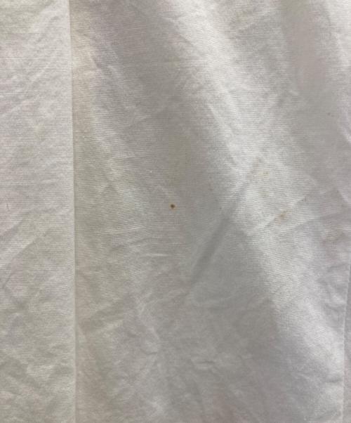 ALEXANDER McQUEEN（アレキサンダーマックイーン）ALEXANDER McQUEEN (アレキサンダーマックイーン) コットンタイカフスリボンシャツ ホワイト サイズ:38の古着・服飾アイテム