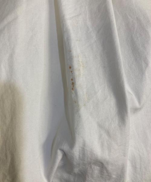 ALEXANDER McQUEEN（アレキサンダーマックイーン）ALEXANDER McQUEEN (アレキサンダーマックイーン) コットンタイカフスリボンシャツ ホワイト サイズ:38の古着・服飾アイテム