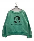 KOOKYZOOクーキーズー）の古着「MINIATURE SCHROEDER SWEAT SHIRT」｜グリーン