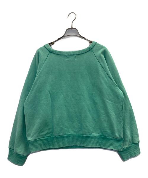 KOOKYZOO（クーキーズー）KOOKYZOO (クーキーズー) MINIATURE SCHROEDER SWEAT SHIRT グリーン サイズ:46の古着・服飾アイテム
