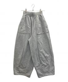 SCRT（エスシーアールティー）の古着「ビッグバルーンスウェットパンツ」｜グレー