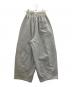 SCRT (エスシーアールティー) ビッグバルーンスウェットパンツ グレー サイズ:S：12000円