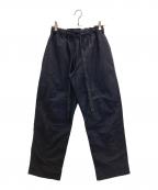 Chez VIDALENCシェ ヴィダレン）の古着「コットンイージーパンツ」｜ネイビー