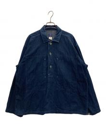POST O'ALLS（ポストオーバーオールズ）の古着「ARMY SHIRT」｜インディゴ