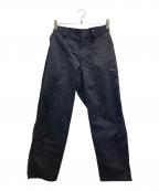 MOCEANモーシャン）の古着「ナイロンベイカーパンツ」｜ブラック