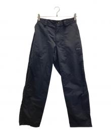 MOCEAN（モーシャン）の古着「ナイロンベイカーパンツ」｜ブラック