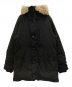 CANADA GOOSE×EDIFICEカナダグース×エディフィス）の古着「クレストンパーカー」｜ブラック