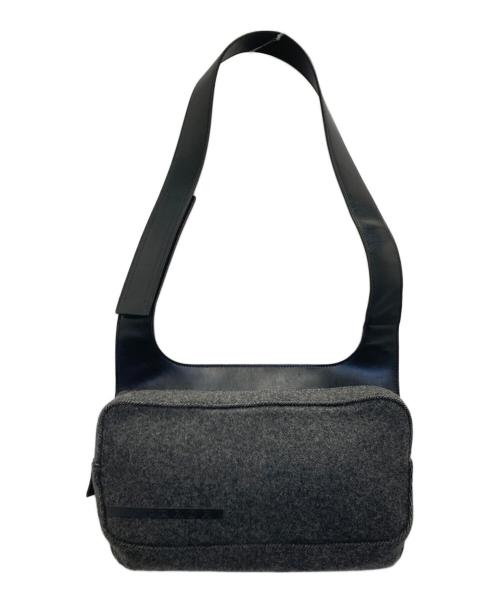 PRADA SPORTS（プラダスポーツ）PRADA SPORTS (プラダスポーツ) ウールショルダーバッグ グレーの古着・服飾アイテム
