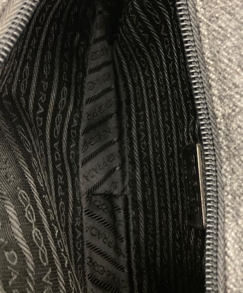 PRADA SPORTS（プラダスポーツ）PRADA SPORTS (プラダスポーツ) ウールショルダーバッグ グレーの古着・服飾アイテム
