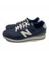 NEW BALANCE (ニューバランス) スニーカー ネイビー サイズ:27.5ｃｍ：6000円