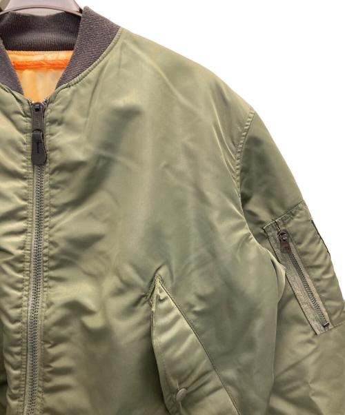 GREENBRIER（グリーンブライヤー）GREENBRIER (グリーンブライヤー) MA-1 フライトジャケット グリーン サイズ:Ⅼの古着・服飾アイテム