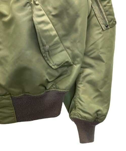 GREENBRIER（グリーンブライヤー）GREENBRIER (グリーンブライヤー) MA-1 フライトジャケット グリーン サイズ:Ⅼの古着・服飾アイテム