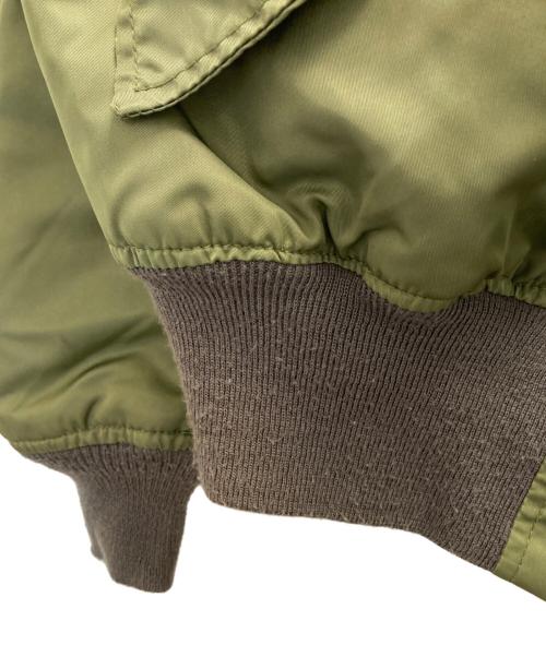 GREENBRIER（グリーンブライヤー）GREENBRIER (グリーンブライヤー) MA-1 フライトジャケット グリーン サイズ:Ⅼの古着・服飾アイテム