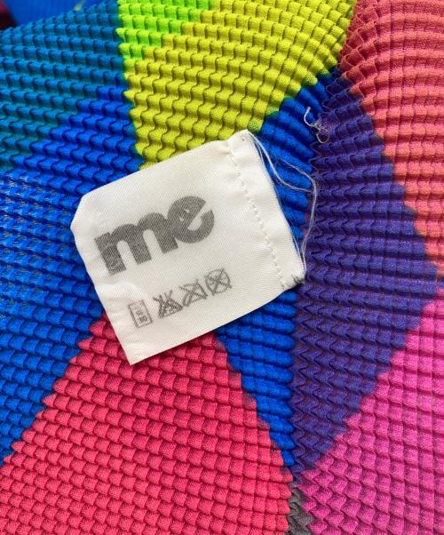 me ISSEY MIYAKE（ミーイッセイ ミヤケ）me ISSEY MIYAKE (ミーイッセイ ミヤケ) アーガイル柄ハイネックワッフルブラウス マルチカラー サイズ:表記なしの古着・服飾アイテム