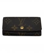 LOUIS VUITTONルイ ヴィトン）の古着「４連キーケース」｜ブラウン