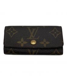 LOUIS VUITTON（ルイ ヴィトン）の古着「４連キーケース」｜ブラウン