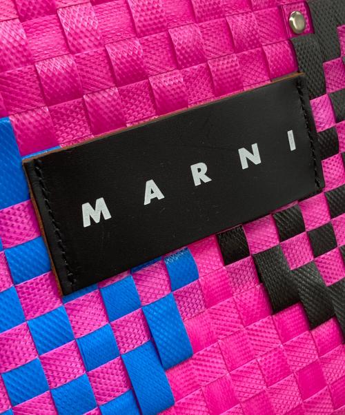 MARNI（マルニ）MARNI (マルニ) ピクニックバッグ ピンクの古着・服飾アイテム