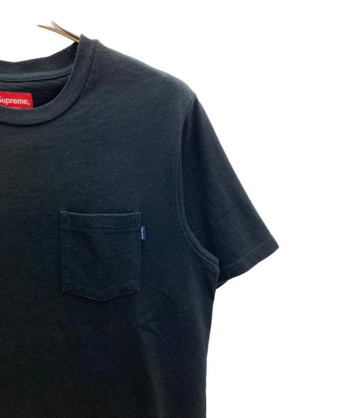 SUPREME（シュプリーム）Supreme (シュプリーム) ポケットTシャツ ブラック サイズ:Sの古着・服飾アイテム