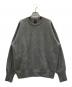 BATONER（バトナ―）の古着「FLEECE WOOL BACKLOOP CREW NECK/フリースウールバックループクルーネックニット」｜グレー