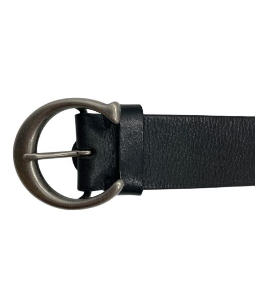 COACH（コーチ）COACH (コーチ) Cロゴバックルレザーベルト ブラック サイズ:80㎝の古着・服飾アイテム