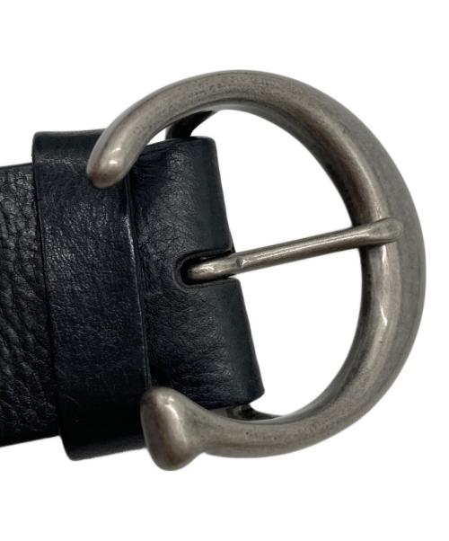 COACH（コーチ）COACH (コーチ) Cロゴバックルレザーベルト ブラック サイズ:80㎝の古着・服飾アイテム