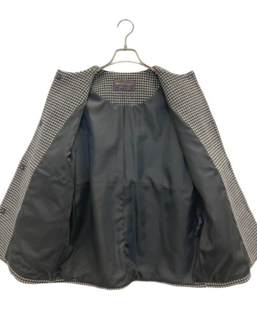 JOURNAL STANDARD relume（ジャーナルスタンダード レリューム）JOURNAL STANDARD relume (ジャーナルスタンダード レリューム) スーパーファインビーバークルーネックコート グレー サイズ:36の古着・服飾アイテム