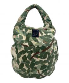 mina perhonen（ミナ ペルホネン）の古着「エッグバッグ」｜グリーン